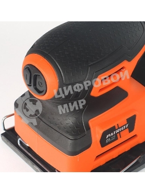 Вибрационная шлифовальная машина PATRIOT OS 105240 Вт, 13 000 кол/мин; размер платформы: 104 х 112 мм