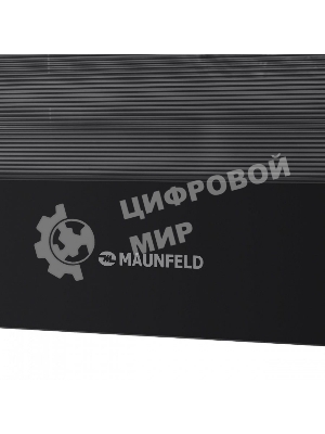 Духовой шкаф электрический Maunfeld EOEM.589B черный/серебристый, встраиваемый