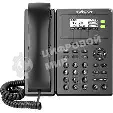 Телефон IP Flyingvoice FIP-10P черный