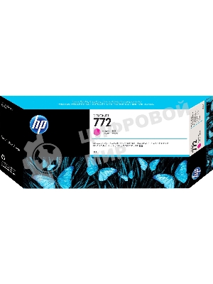 Картридж струйный HP №772 CN629A пурпурный для HP DJ Z5200