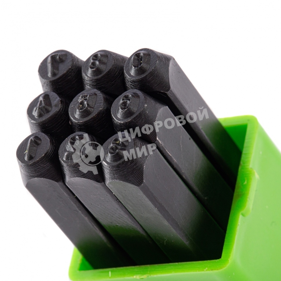 Клейма Сибртех штамповочные, ударные, цифровые, 3 мм