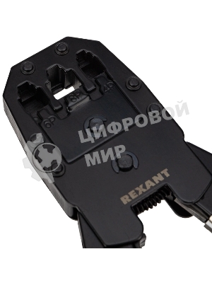 Кримпер Rexant HT-200 для обжима 8P8C, 6P6C, 4P4C, заделка витой пары