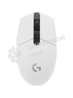 Мышь беспроводная Logitech G304 Lightspeed белый, 12000 dpi, радиоканал, USB, кнопки - 6
