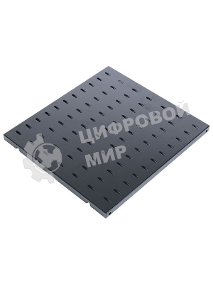 Полка перфорированная, глубина 580 мм, черный (СВ-58-9005)