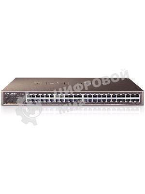 Коммутатор TP-Link SMB TL-SF1048 48-port 10/100M Switch, 48 10/100M RJ45 ports, 1U 19-inch rack-mountable steel case