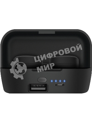 Наушники TWS Defender Twins 639 черный, внутриканальные, Bluetooth, до 4 ч