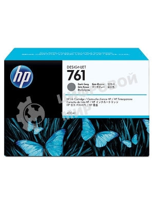 Картридж струйный HP №761 CM996A темно-серый для HP DJ T7100 (400мл)