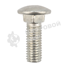 Болт мебельный Kranz DIN 603, 10х30, пакет (10шт.)