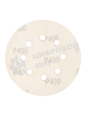 Круг абразивный Сибртех на ворсовой подложке под 