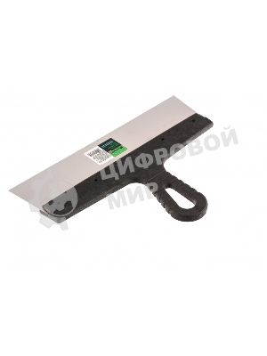 Шпатель фасадный Сибртех из нержавеющей стали,300 мм,пластмассовая рукоятка