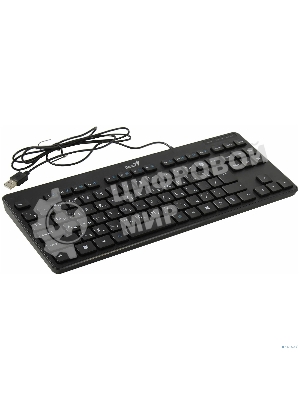 Клавиатура проводная Genius LuxeMate 110, USB, черный