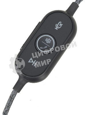 Гарнитура Logitech Zone Wired Teams графит, проводная, USB