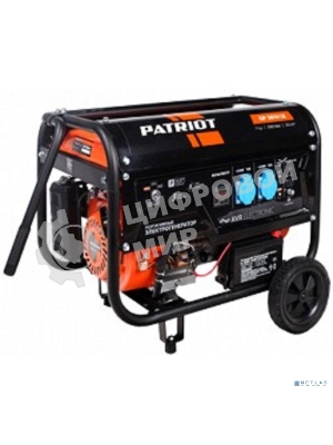 Электрогенератор бензиновый Patriot GP 3810LE, 3 кВт, 67 дБ, 46 кг