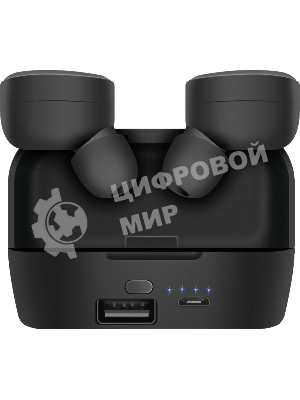 Наушники TWS Defender Twins 639 черный, внутриканальные, Bluetooth, до 4 ч