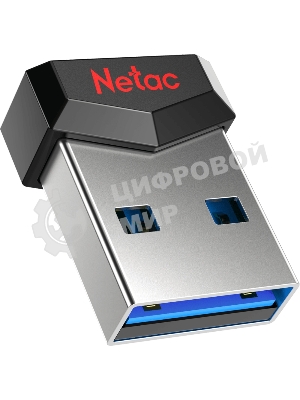 Флешка USB Netac UM81 (NT03UM81N-032G-20BK), 32Gb, USB 2.0, R/W 30/10, черный/красный
