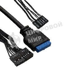 Компьютерный корпус Miditower ExeGate CP-606U (ATX, без БП, 1хUSB/1хUSB 3.0, аудио)