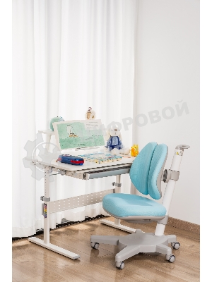 Кресло Cactus CS-CHR-3604BL голубой, ткань