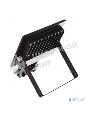 Прожектор Ultraflash LFL-5002S C02 черный (LED прожектор с датчиком, 50 Вт, 230В, 6500К)