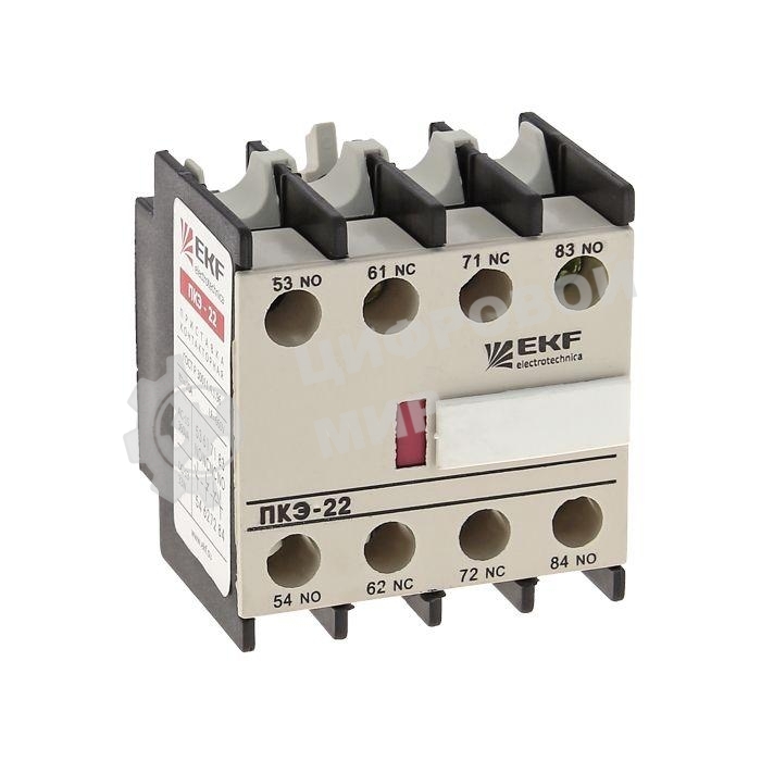Приставка контактная ПКЭ-22 2НО+2НЗ EKF ctr-sc-25
