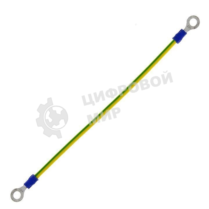 Поводок зазем. L-200/4мм (2наконеч.) EKF ak-3-6