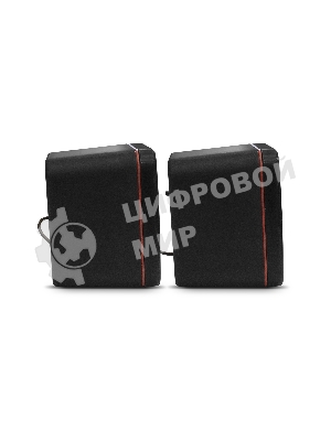 Акустическая система 2.0 ExeGate EX287050RUS Disco 160 (питание USB, 2х3Вт (6Вт RMS), 100-20000Гц, черный)