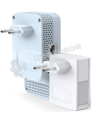Комплект гигабитных TP-Link Wi‑Fi Powerline адаптеров AV1000 Gigabit Powerline ac Wi-Fi Kit, Dual band 802.11ac Wi-Fi - AC750 dual band Wi-Fi (433Mbps on 5GHz & 300Mbps on 2.4GHz)(TL-WPA7517 & TL-PA7017)