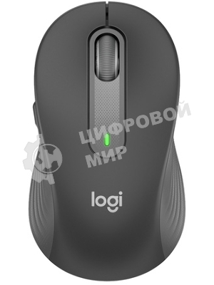 Мышь беспроводная Logitech Signature M650 графитовый, 4000 dpi, радиоканал, Bluetooth, USB, кнопки - 5