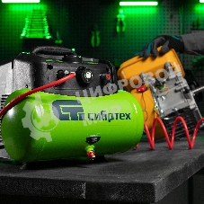 Компрессор воздушный безмаслянный Сибртех BL 1100/6 1100Вт, ресивер 6 л, 180 л/мин