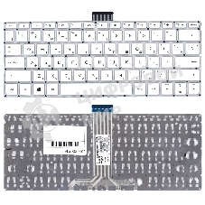 Клавиатура для ноутбука HP Pavilion x360 11-K белый без рамки горизонтальный Enter