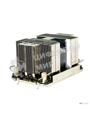 Радиатор для процессора Ablecom ACL-S21130 серебристый, 60 мм, алюминий/медь, 10000 об/мин, 52 дБ, 400 Вт, 64.5 мм