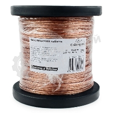 Акустический кабель Cablexpert CC-TC2x0,75-50M, прозрачный, 50 м, на катушке