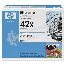 Картридж лазерный HP Q5942XD черный двойная упаковка для LaserJet 4250/4350 2 x 20000 стр.