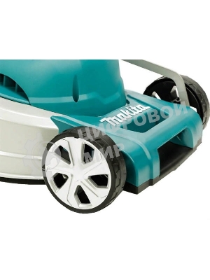 Газонокосилка Makita ELM4121 1600Вт,41см,7уровн,20\75мм,50л,14.5кг,кор,сталь,2Cut,инд заполнения,мульчирование