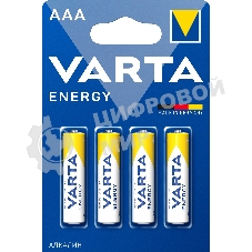 Батарейки VARTA ENERGY AAA бл. 4 (рус.)