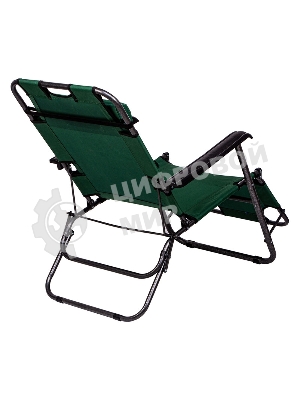 Кресло-шезлонг Palisad Camping двухпозиционное 156х60х82 см