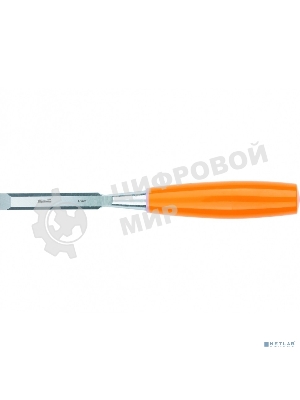 Стамеска Sparta 14 мм, плоская, пластиковая рукоятка