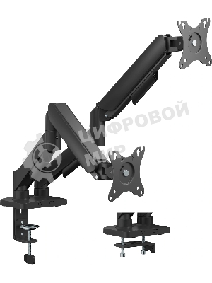 Кронштейн для мониторов Cactus CS-VM-MG-82-BK черный/белый 17