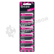 Элемент питания алкалиновый LR 6 Super Alkaline BL-6 (уп.6шт) ФАZА 4895205002043, 1.5 В