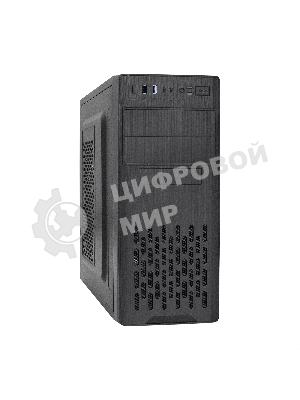 Компьютерный корпус Miditower ExeGate CP-606U-AB350 (ATX, AB350 с вент. 8см, 1хUSB/1хUSB 3.0, аудио)