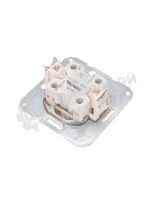 Выключатель Kranz DEA 1кл с/у 10А мех. бежевый (1/10/120)