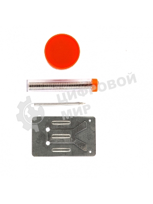 Набор для пайки Sparta 5 пред. (паяльник 30 Вт, подставка, жало, паста, припой)