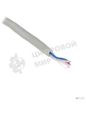 Кабель SkyNet Standart UTP indoor 2x2x0,48, медный, FLUKE TEST, кат.5e, однож., 305 м, box, серый