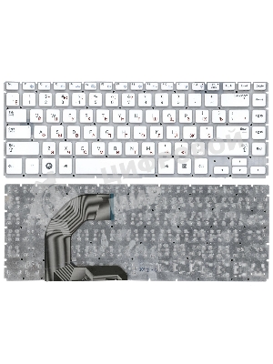 Клавиатура для ноутбука Samsung Q470, белый
