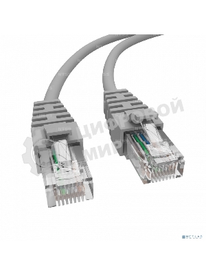 Патч-корд NTSS PREMIUM 2xRJ45/8P8C, T568B UTP CAT5e LSZH 7 метров, серый NTSS-PC-PM-UTP-RJ45-5e-7.0-LSZH-GY