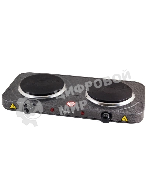 Плита настольная электрическая Homestar HS-1104 1000+1000Вт Ф155+155мм чугун