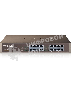 Коммутатор TP-Link SMB TL-SG1016D неуправляемый настольный/19U 16x10/100/1000BASE-T