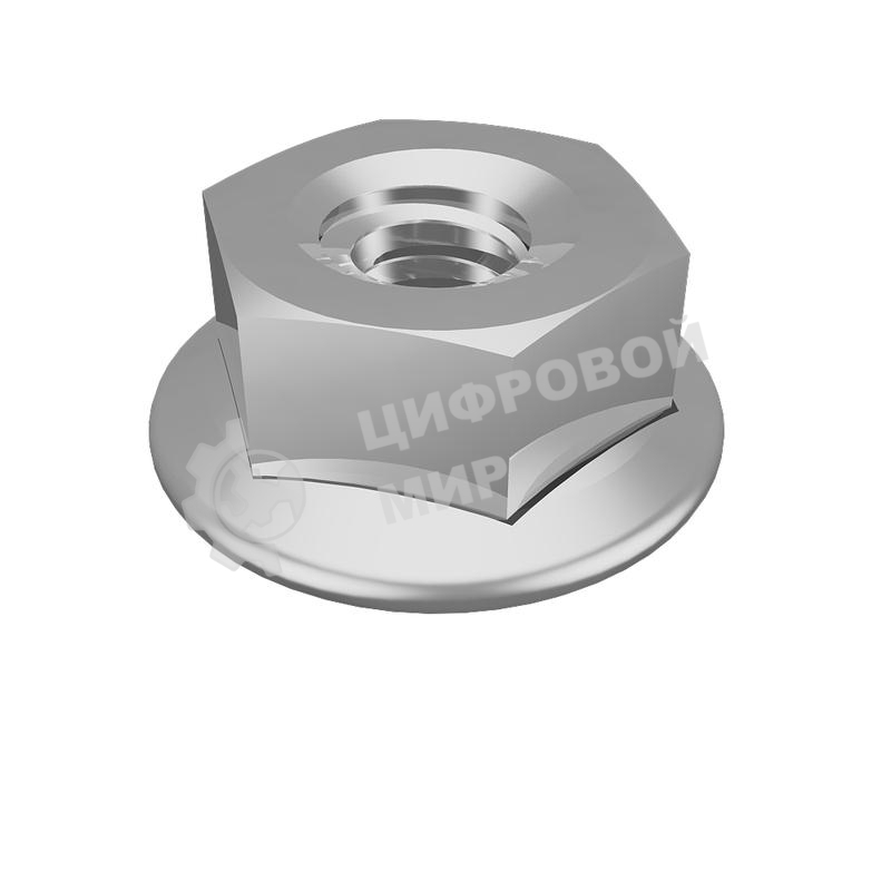 Гайка М6 с насечкой GS6 КМ LO0685