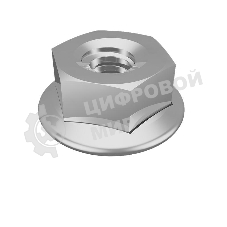 Гайка М6 с насечкой GS6 КМ LO0685