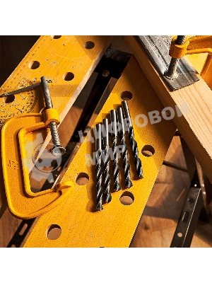 Сверло по металлу Kranz 10,0 мм HSS (5 шт. в упаковке) DIN 338