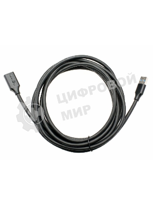 Кабель удлинительный USB3.0 Am-Af 1.8m Telecom черный (TUS708-1.8M)